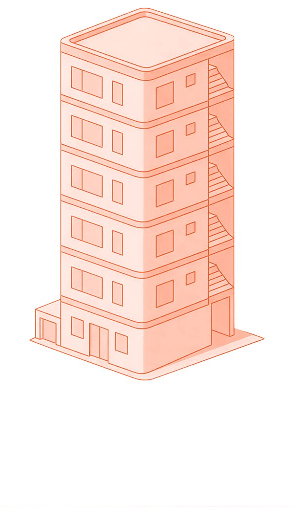 Bâtiment — façade extérieure